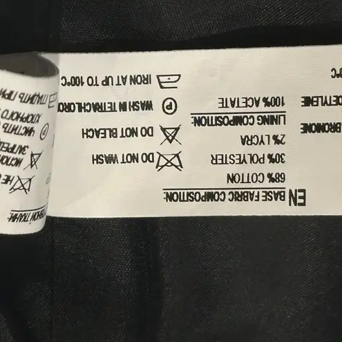 Ape Pretty Warsaw Black Blazer Jacket Women's Size 44 Classic Collarless Size L