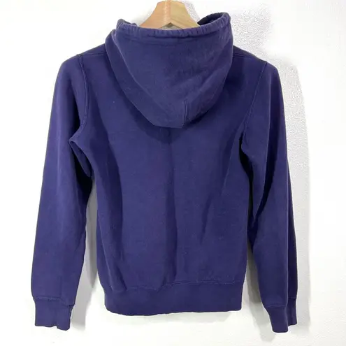 Nike  Hoodie Women Small‎ Full Zip Long Sleeve Pocket Purple  Swoosh Gym Cruise