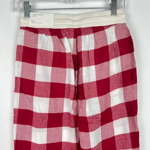 American Eagle NWT  Buffalo Check Flannel Jogger PJ Pant Bottoms Size XXS NEW