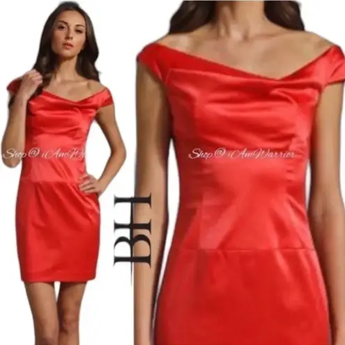 Black Halo NEW Jackie-O Off Shoulder Mini Dress