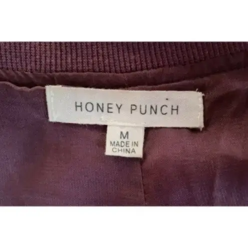 Honey Punch Ballet Core  Silky Cardigan Jacket Mauve Women’s Size Medium Spring - Image 8