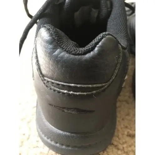 Avia Women's Oil & Slip Resistant Shoes Sneakers Lace Up Black Size 8