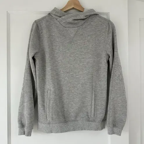 Marine layer Cates Cowl Neck Hoodie in Gray Womens Size XS Sweatshirt Heather