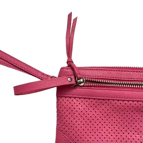 Banana Republic  Pink Leather Clutch