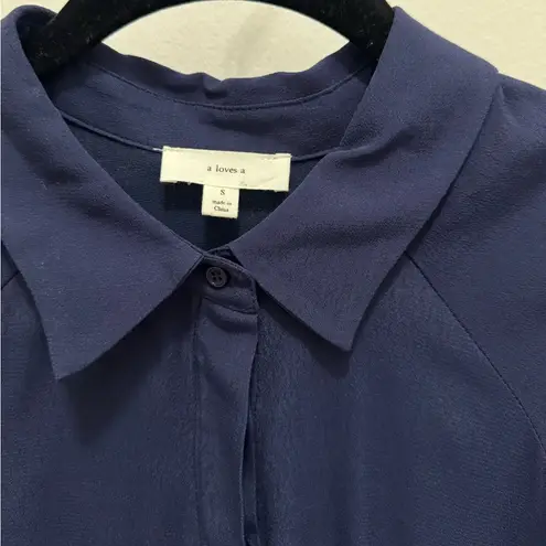 A loves A Navy Boho Lagenlook Tiered Midi Dress Quiet Luxury Business Casual