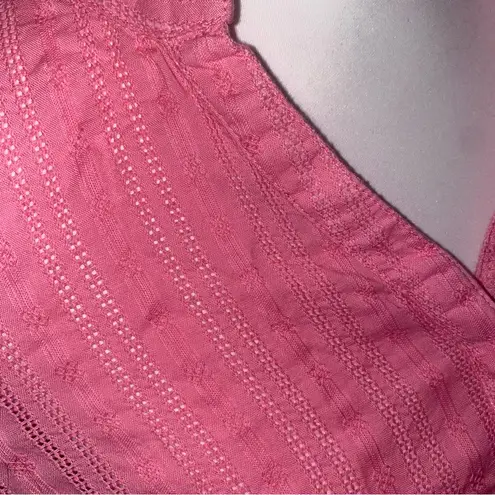 Tommy Hilfiger  2000s girl next door style pink long sleeve polo shirt thumbnail 10