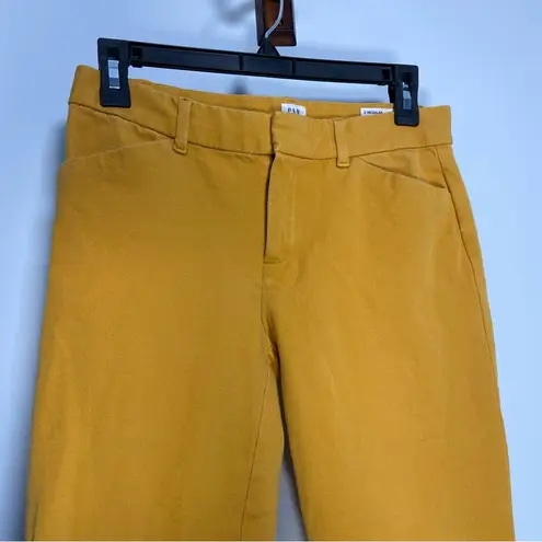 Gap  Mustard Yellow Skinny Ankle Pants Size 2 Officewear Business