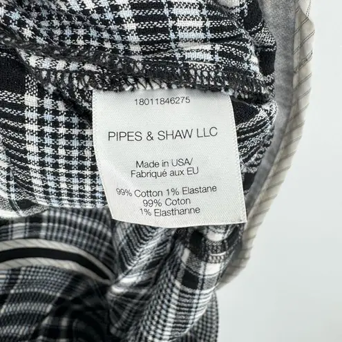 Veronica Beard Honolulu Plaid Skinny Pant Size 8