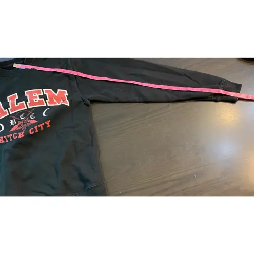 Salem Witch City Crewneck Sweatshirt Size Small Black Craft Witchy Casual
