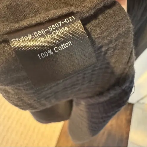 Jenni Kayne Black Cypress Caftan Dress | M