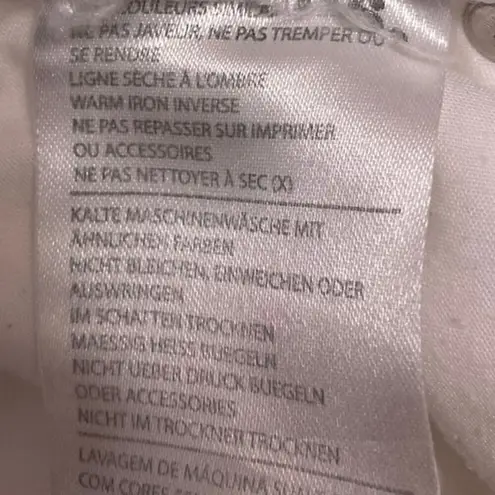 Afends White Straight Leg High Waist Frayed Raw Hem Crop Trousers Jeans Pants 4