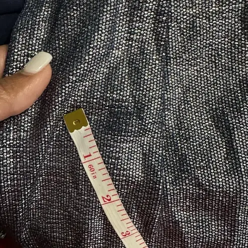 Aidan AIDAN MATTOX Draped Dress Women's 4 Gunmetal Asymmetrical Sleeveless RTR Gray