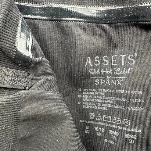 Spanx  Assets Red Hot Firm Control High Waist Mid Thigh Shaper Black Medium