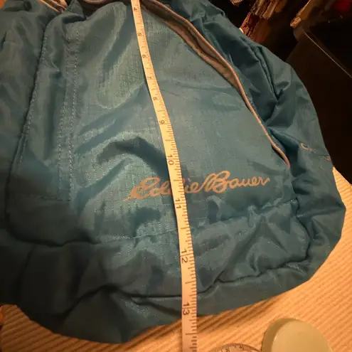 Eddie Bauer  Blue Nylon Sling Backpack Crossbody Pack thumbnail 6