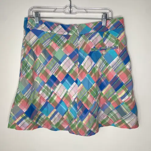 Lady Hagen Vintage  Patchwork Golf Skort Sz 10