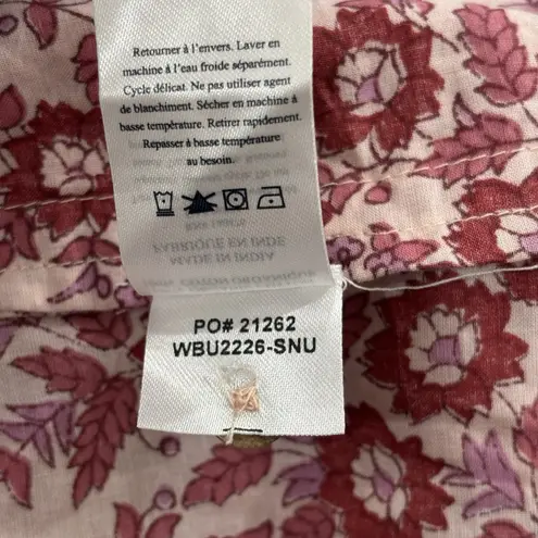 Faherty NWT  Size XS Adella Floral Jumpsuit Organic Cotton