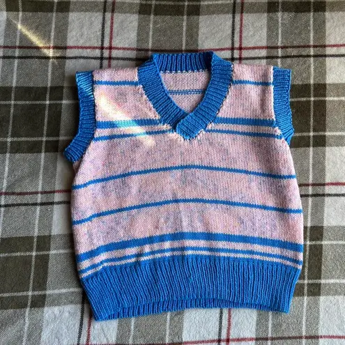 Handmade knitted holiday top Multiple