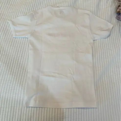 Remington Red and White Fitted Short Sleeve Tee