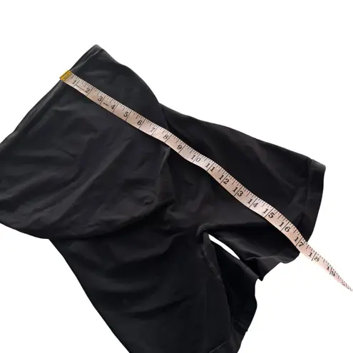 Belly Bandit Maternity Black Biker Shorts High Waist Compression Small S Size undefined