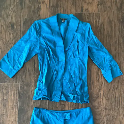 Spenser Jeremy Linen Blend Outfit Blue Size M