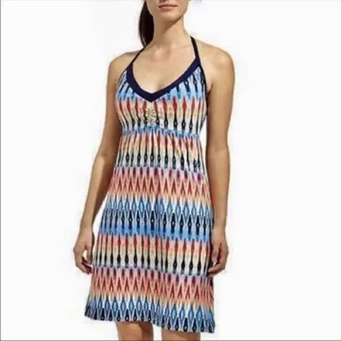 Athleta  Restoration Colorful Ikat Racerback Dress