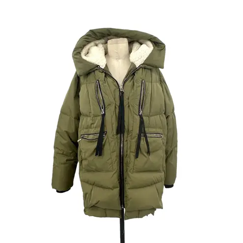 Orolay Thickened Down Jacket 092 Universe Peat Moss Green Size Medium