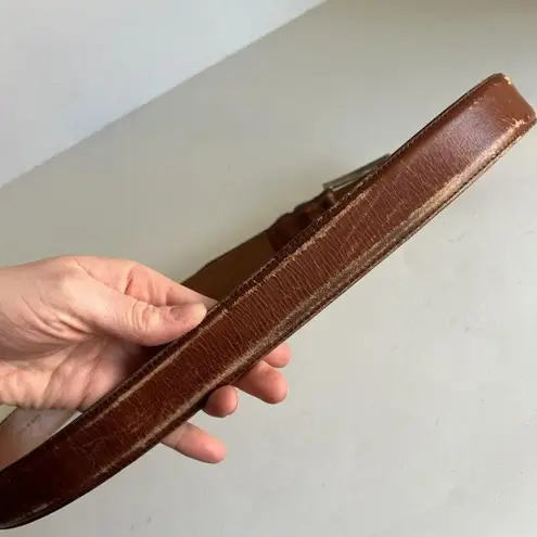 Allen Edmonds Soft Tan Distressed Calfskin USA Made Belt