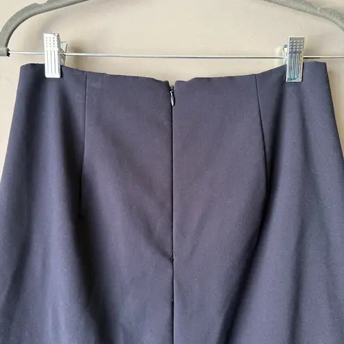 Ellen Tracy Women's pencil midi Skirt, Size 6, Dark Blue