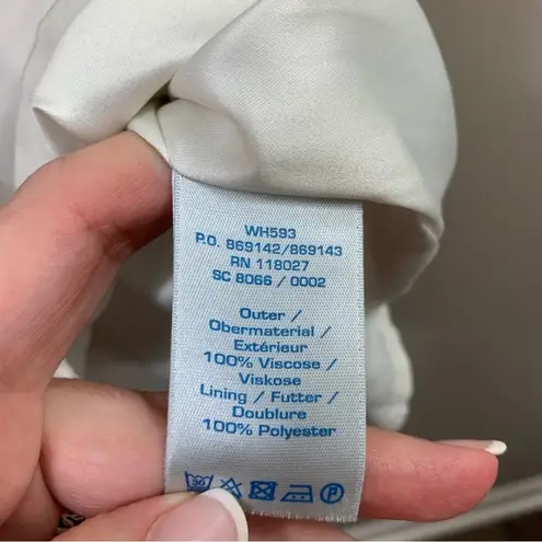 Boden Retro Floral 70s Colorful 3/4 Sleeve Mini Cream/Pink/Brown Dress Size 6