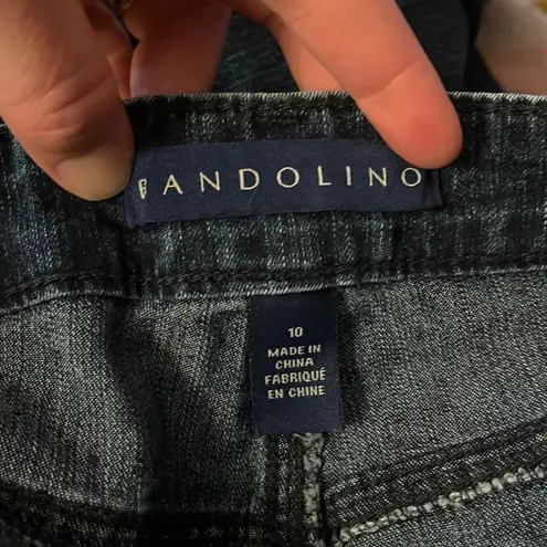 Bandolino  size‎ 10 cropped jeans 
20 inches inseam