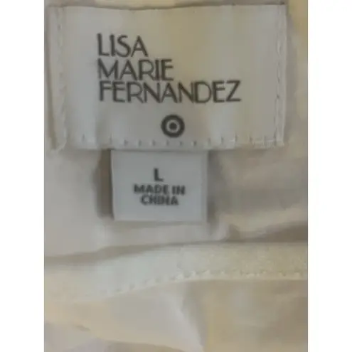 Lisa Marie Fernandez x Target Women's Dress Boho Spanish Ric Rac Trim Large White - Image 10