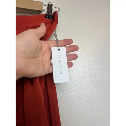 Brochu Walker NWT Burnt Orange Herve Skirt Sz. S