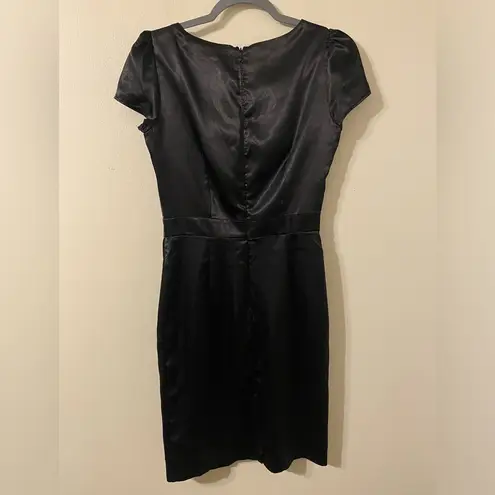 Frederick's of Hollywood Womens Frederick’s Of Hollywood Black Silk Style Slip Dress Made In USA Size 4