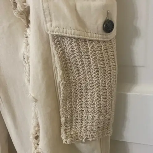 POL Cream Jogger Pants