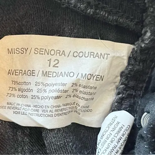 Bandolino Women’s Mandie Classic Straight Leg Black Denim Jeans 12