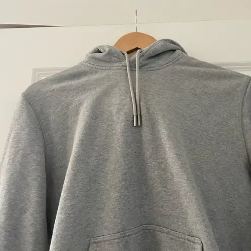 Everlane  The French Terry Hoodie Uniform Sweatshirt Gray Unisex