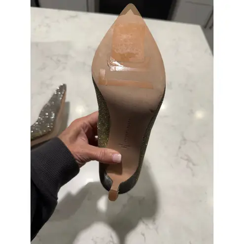 Veronica Beard New! Nathalia Lurex Metallic Pointed Pumps Heels Sz 9.5 $375
