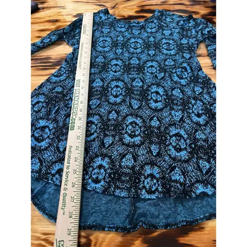 Tianello By Steve Barraza Sochie Tunic Blouse Medium USA MADE Modern Classic