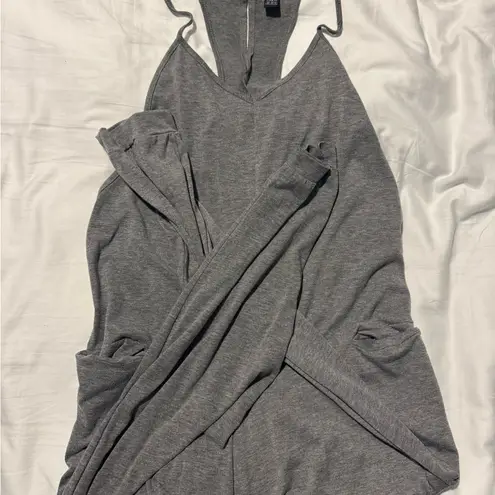 SheIn Gray Sleeveless Women's jumpsuit