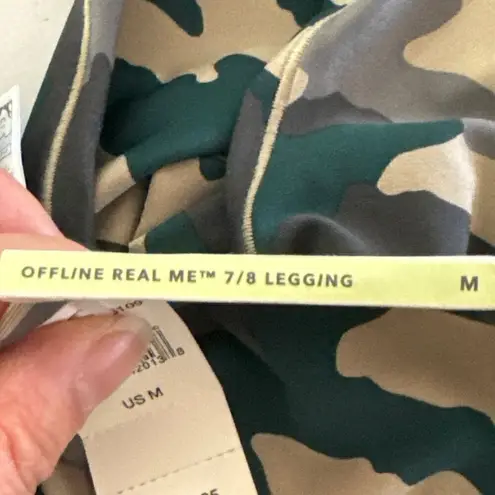 Aerie Offline By  Real Me 7/8 Hi Rise Legging Camouflage‎ Medium NWT - Image 10