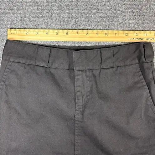 Dickies Vintage Y2K Women's Mini Skirt Size 1 Black Emo Grunge Goth Made In USA