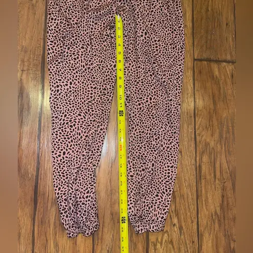 PINK - Victoria's Secret Victoria’s Secret PINK leopard print joggers pants woman’s size XS