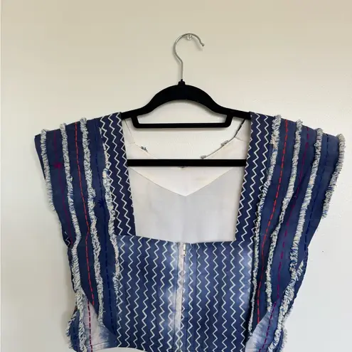 Koch embroidered top