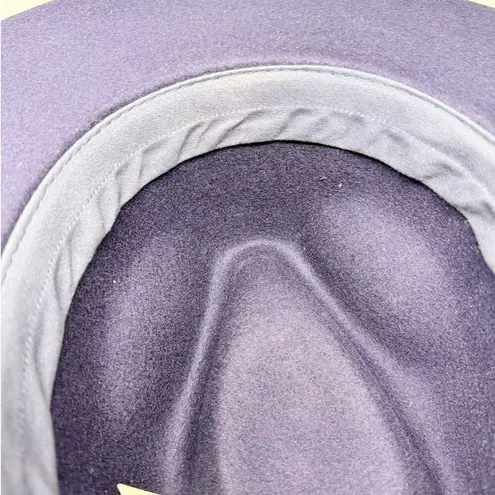 Lele Sadoughi NWT Wool Pearl Detail Navy Rancher Hat