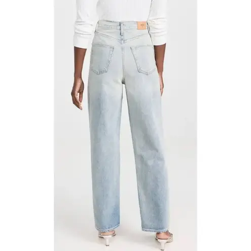 Edwin Kayla light wash jeans wide leg size 25