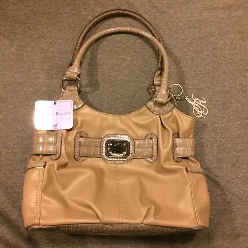 Sierra Ricci Purse with jeweled keychain