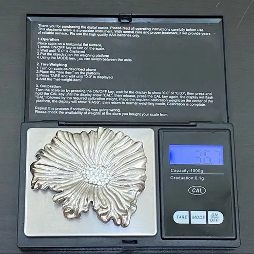 Vintage Regency Accessories Silver