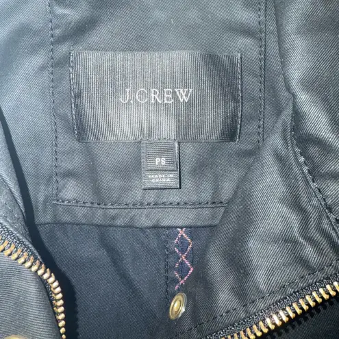 J. CREW Downtown Field Jacket in Black size Petite Small