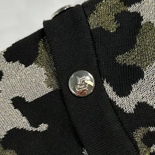 Liu Jo Milano Size Medium Camouflage Pattern Sweater