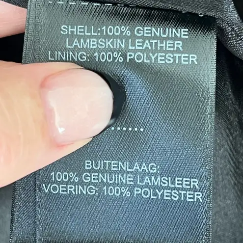 Harley Davidson  Scene Supreme lambskin Leather Jacket
Black XXL NWT